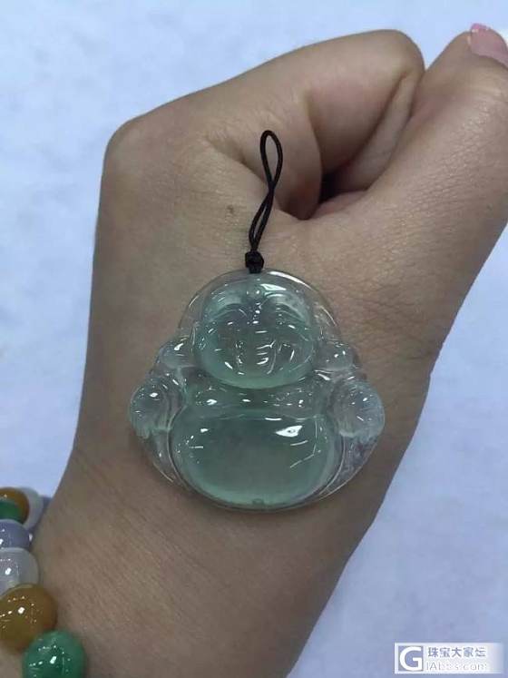 俺家小佛这是高冰呢还是玻璃_珠宝