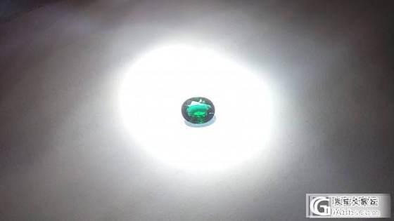1.7ct深绿的铬碧玺_刻面宝石碧玺