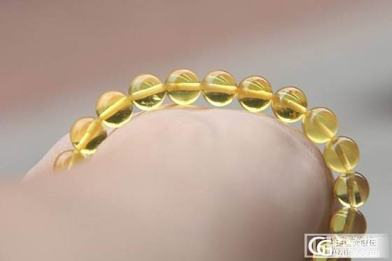 天然保真 天然琥珀 金珀 8.5mm 手串 工厂直销 只售388_有机宝石