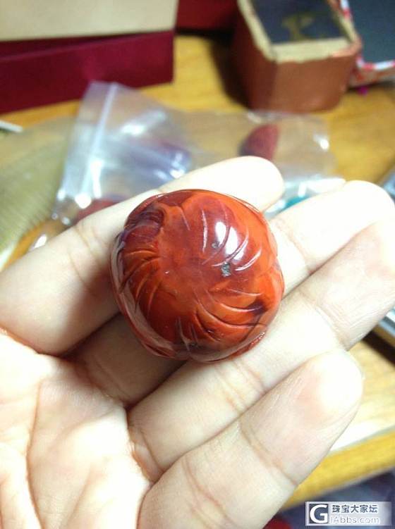 南红雕件、珠珠欣赏_南红