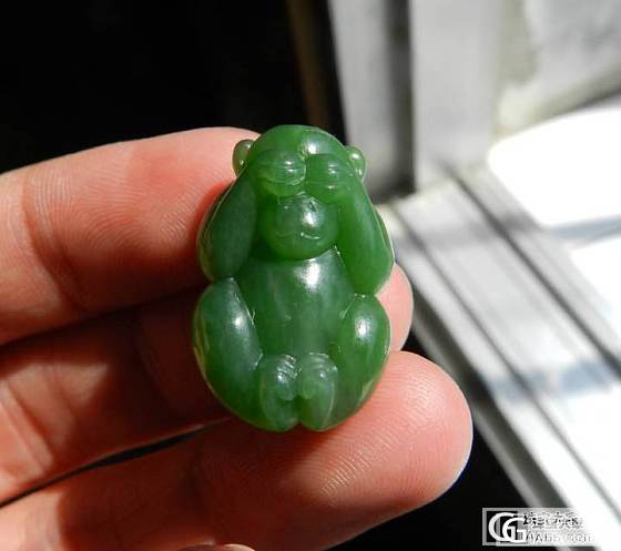 【喆熙美玉】三不猴+青金石手链_玉石