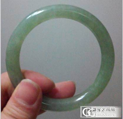 没钱，又想满足心头好，我的三枚廉价小镯_翡翠