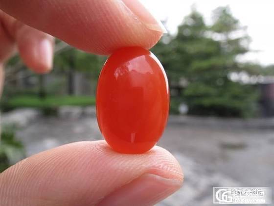 神一样的南红戒面--收藏级别极品_玉石