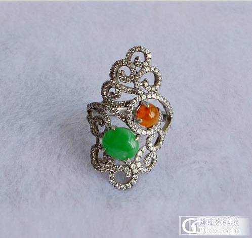 【御风堂翡翠】总会有那么几件镶嵌精品，入你眼缘_翡翠