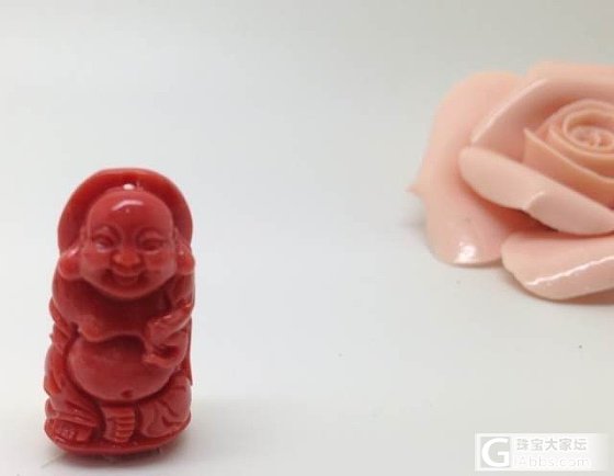 新品出炉 5款红珊瑚雕件 也许有你喜欢 的！要淘的联系我！_有机宝石