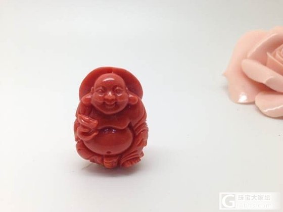 新品出炉 5款红珊瑚雕件 也许有你喜欢 的！要淘的联系我！_有机宝石