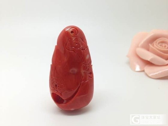 新品出炉 5款红珊瑚雕件 也许有你喜欢 的！要淘的联系我！_有机宝石