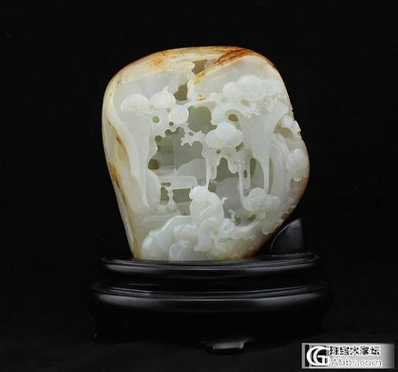 历经数十年收藏的和田玉山子，现低价转让！！_玉石