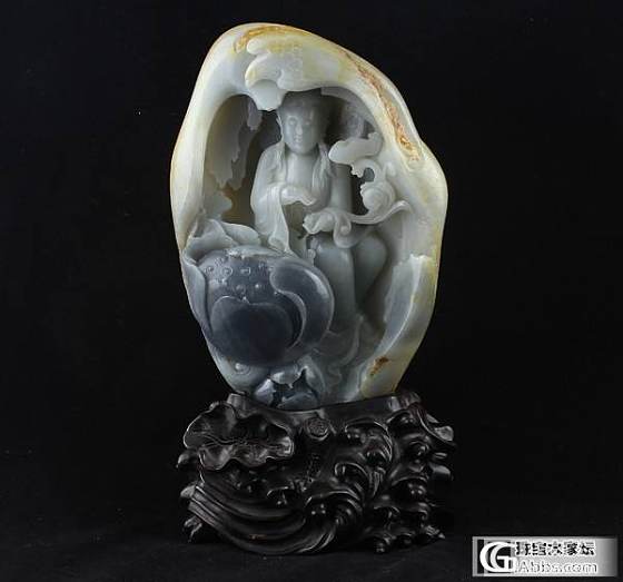 历经数十年收藏的和田玉山子，现低价转让！！_玉石