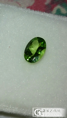 新入一颗60分莎莎。大虾们帮忙看看。_刻面宝石沙弗莱