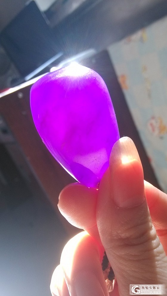 多变的皇家紫_挂件舒俱来
