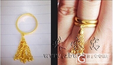 求一个生生家的流苏戒指_金