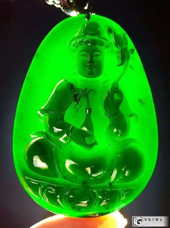 墨翠哦，大家欣赏，另外附佛宝宝_翡翠