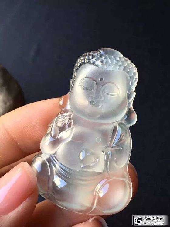 墨翠哦，大家欣赏，另外附佛宝宝_翡翠