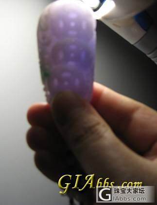 俺家滴翠翠~~话说现在翠翠暴涨~~好贵啊~买不起好的了~~！_挂件翡翠