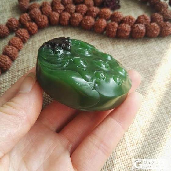 精工巧雕 ----- 俄碧玉文镇把件_玉石