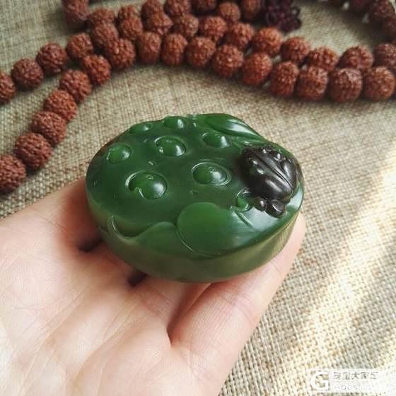 精工巧雕 ----- 俄碧玉文镇把件_玉石