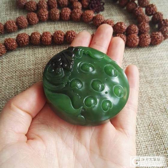 精工巧雕 ----- 俄碧玉文镇把件_玉石