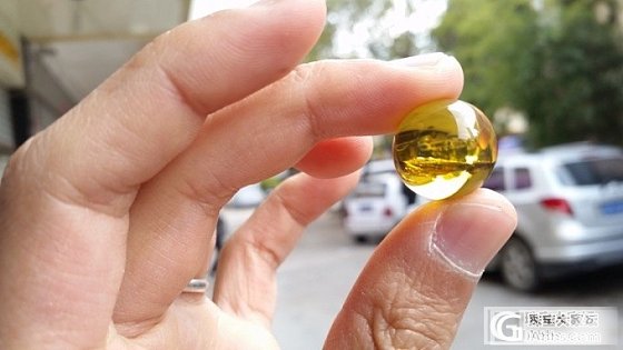 缅甸琥珀 植物珠子 溶洞蜜珠子_琥珀