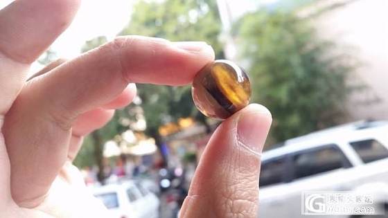 缅甸琥珀 植物珠子 溶洞蜜珠子_琥珀
