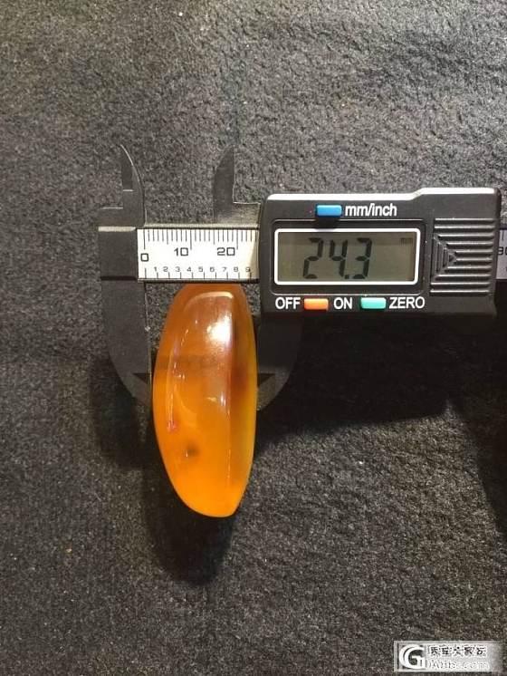 红糖色吊坠_有机宝石