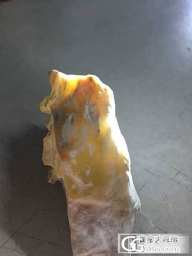 冰黄翡翠原石_原石翡翠