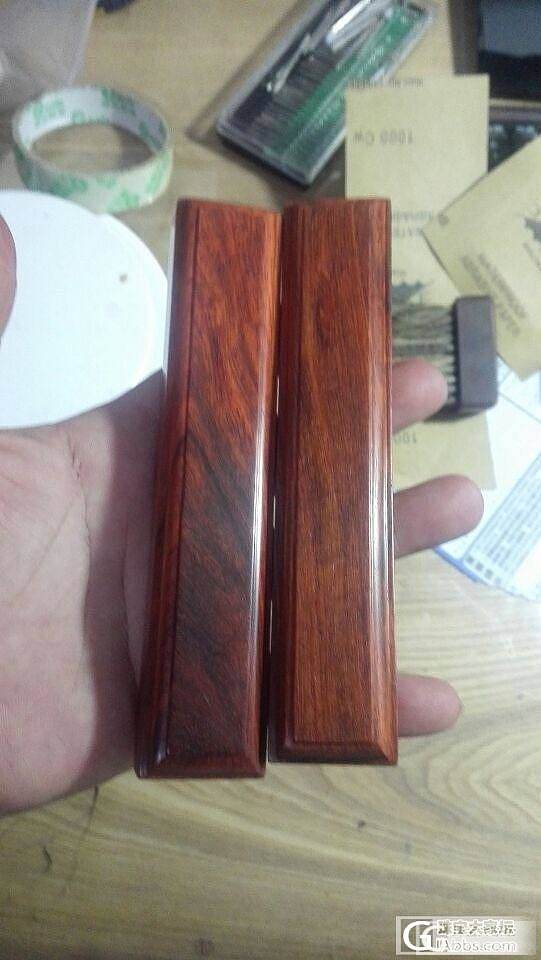 小叶紫檀小镇纸一对_小叶紫檀镇纸