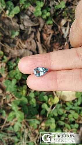 刚淘的海蓝宝，还行吧?_海蓝宝刻面宝石