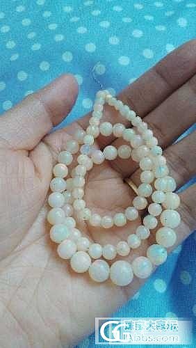 这串欧泊塔链，买的心里好没底啊_项链欧泊
