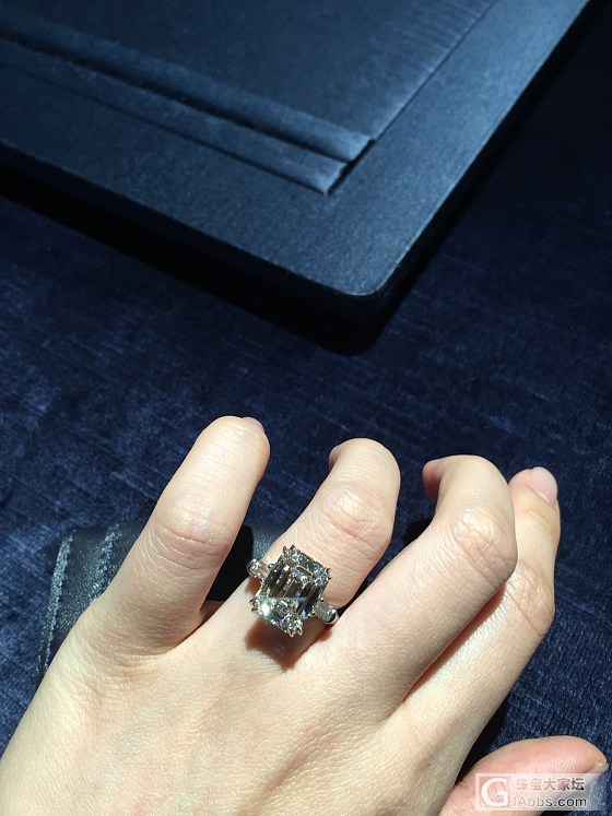 十周年的Harry Winston_海瑞温斯顿戒指钻石