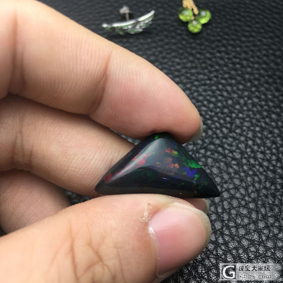 黑欧泊，请大家看看_欧泊
