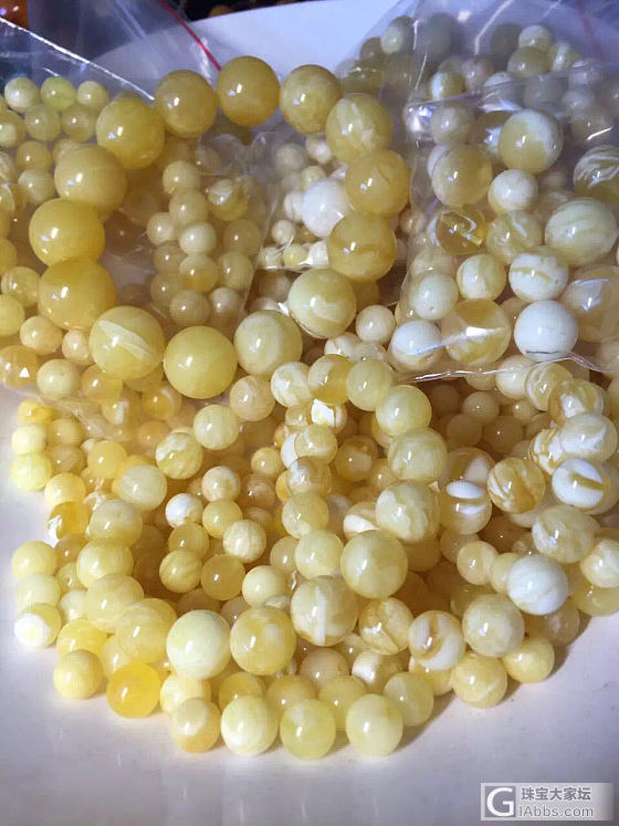 漂亮啊_珠串蜜蜡