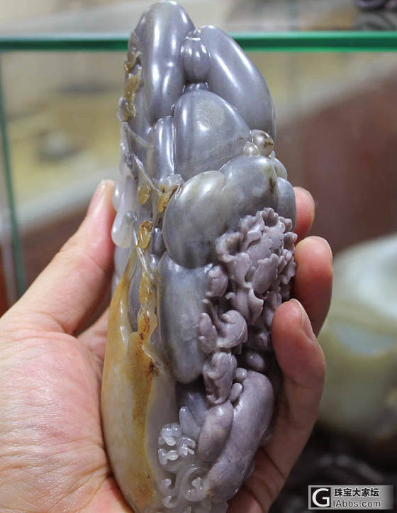 陈老师的四色巧雕_和田玉