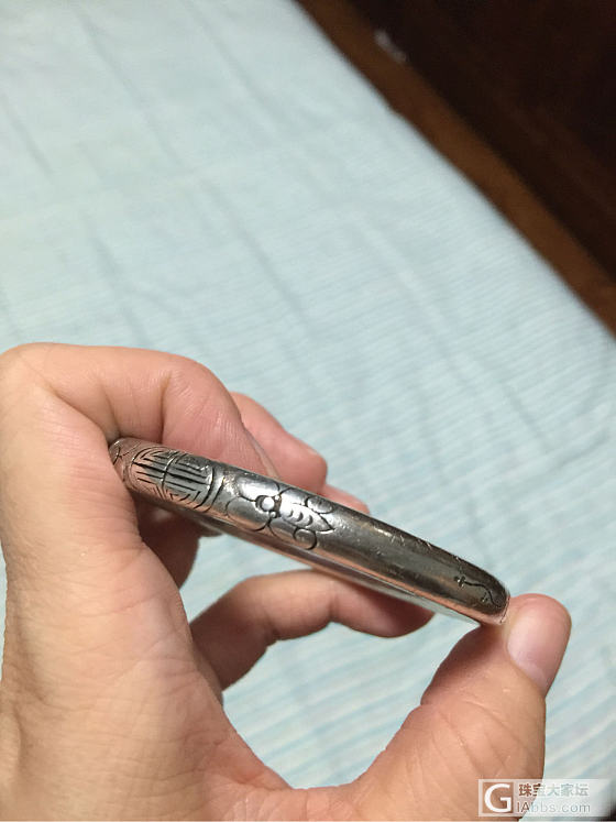 母上大人的镯子_手镯银