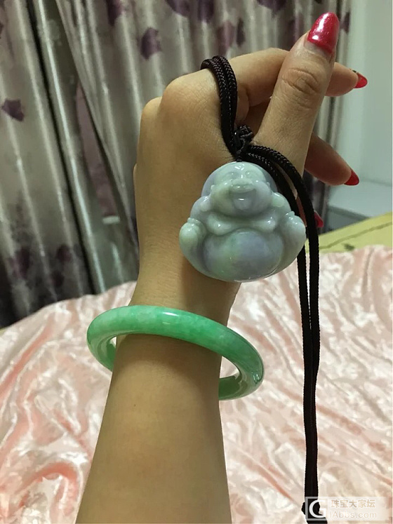紫罗兰巨无霸大佛公_翡翠