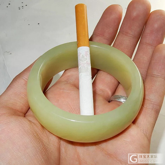 黄口料，大家看看怎么样？_手镯和田玉