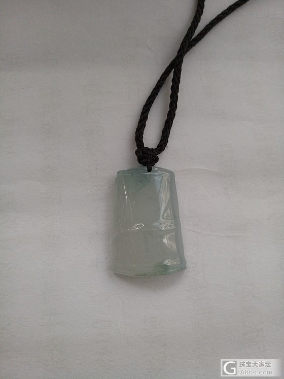 刚刚买的翡翠吊牌_挂件翡翠
