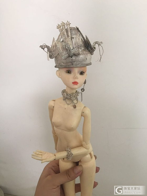 半成品掐丝帽_银