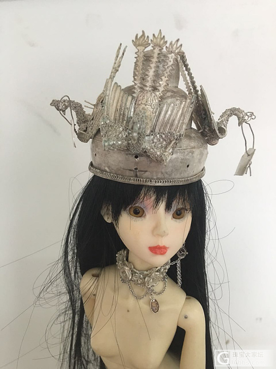 半成品掐丝帽_银