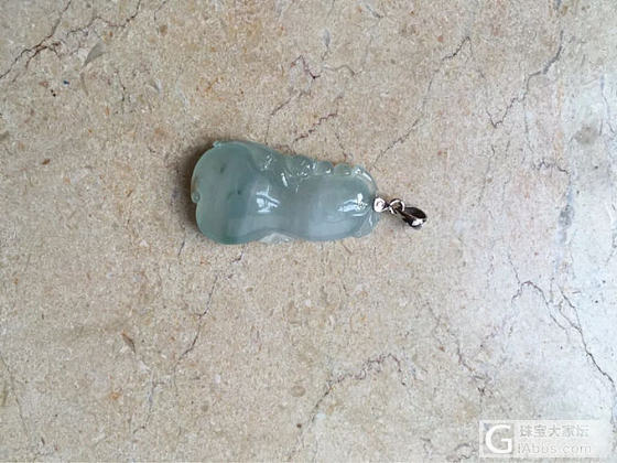 冰种飘花18K扣葫芦850元_翡翠