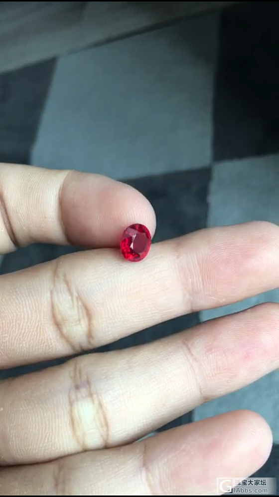 红宝求看_刻面宝石红宝石