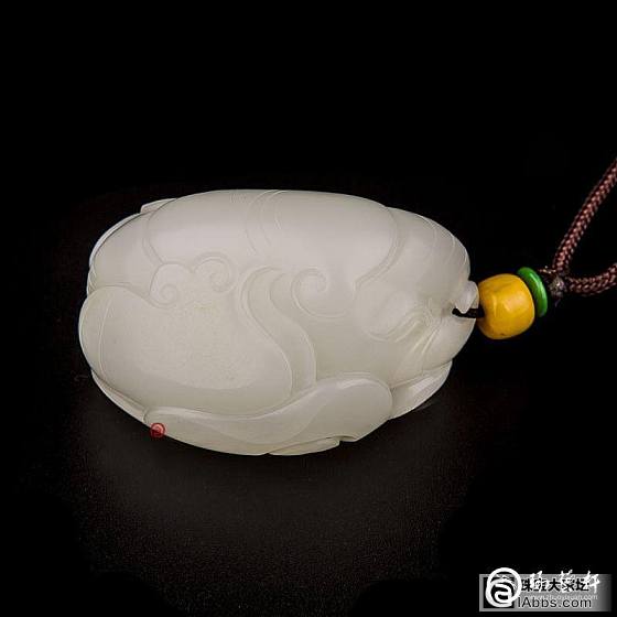 细腻油润的籽料太平有象_花件和田玉