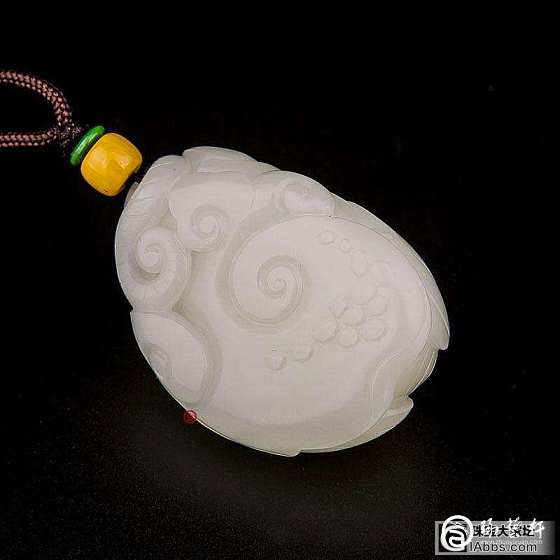 细腻油润的籽料太平有象_花件和田玉