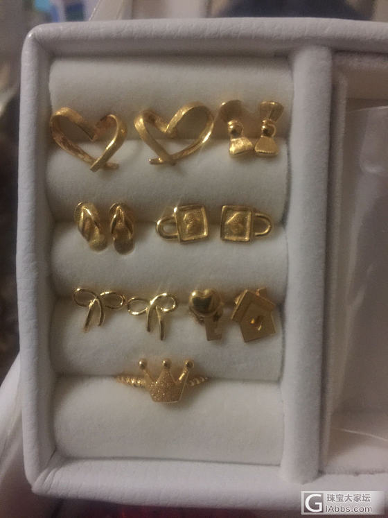 小件有毒！！_耳钉戒指金