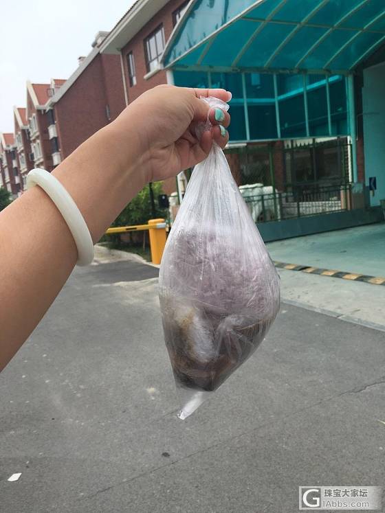 昨天到的圆条 心心念念的白玉圆条 终于有了_白玉手镯