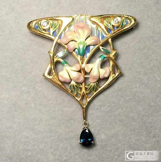 珐琅彩珠宝_人造饰品金工艺
