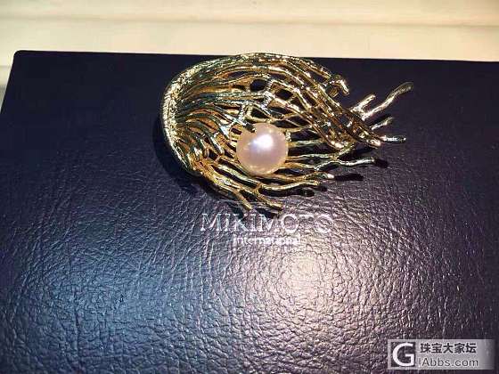 秋意已浓，冬已不远     胸针是为长衣增加些许华丽_胸饰珍珠