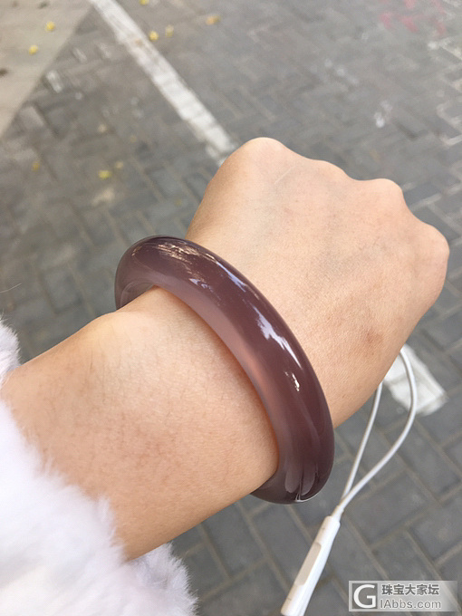 周末啦晒手镯_玉髓手镯