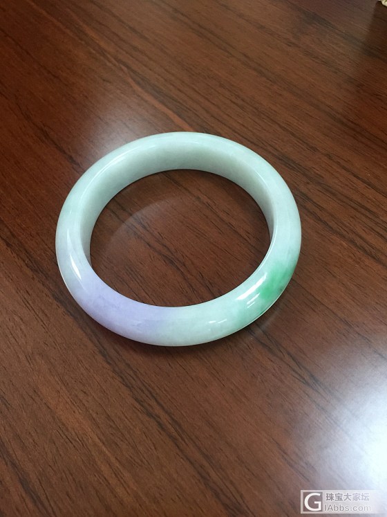 中了春带彩的毒续---收货（实物图来了）_手镯翡翠