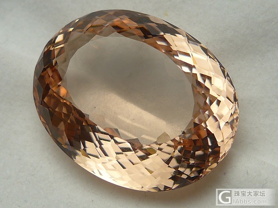 綠柱石家族的公主(摩根石 Morganite )_刻面宝石摩根石